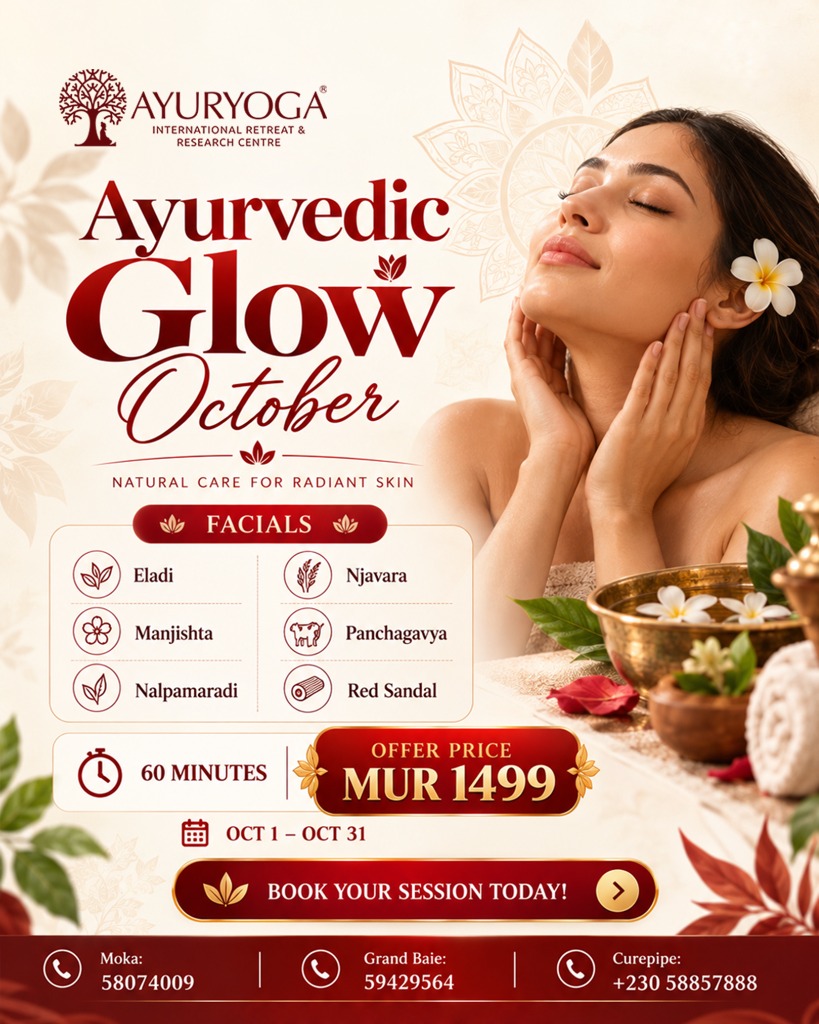 Ayurvedic Glow October - Natural Care for Radiant Skin for MUR 1499